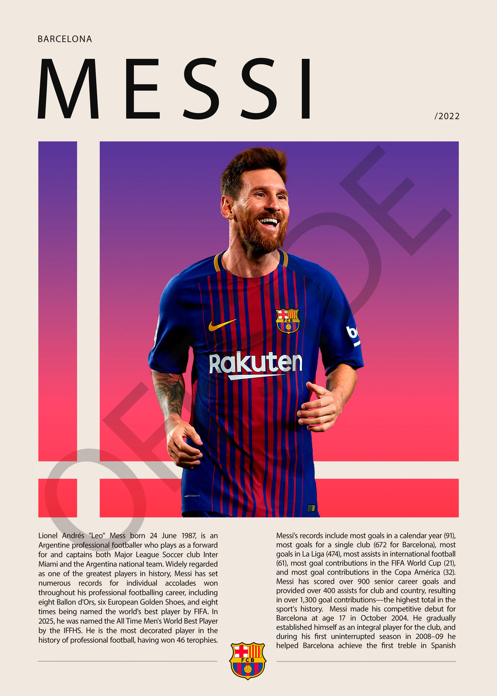 Lionel Messi "La Pulga" en Barcelona Temporada 2020