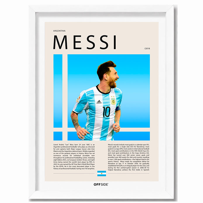 Lionel Messi "La Pulga" Seleccion Argentina en Mundial Rusia 2018