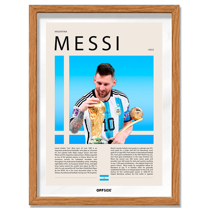 Lionel Messi "La Pulga" Seleccion Argentina Campeón del Mundo vs Francia Qatar 2022