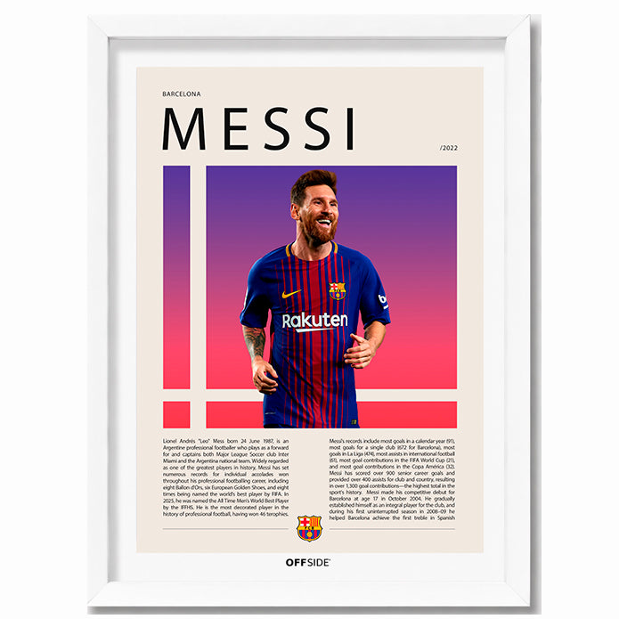 Lionel Messi "La Pulga" en Barcelona Temporada 2020