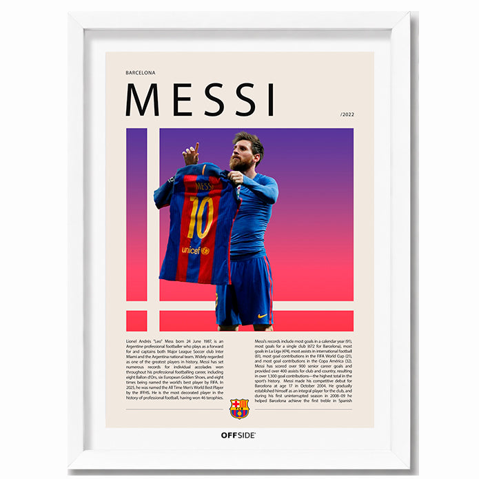 Lionel Messi "La Pulga" Barcelona Gol y Celebración vs Real Madrid Superclasico