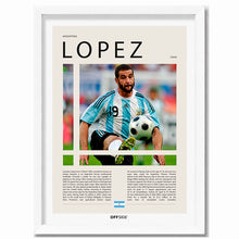 Lisandro Lopez "Licha" en Argentina Clasificatorias 2006