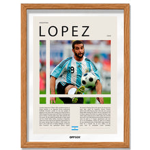 Lisandro Lopez "Licha" en Argentina Clasificatorias 2006