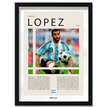 Lisandro Lopez "Licha" en Argentina Clasificatorias 2006