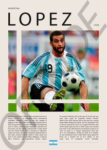Lisandro Lopez "Licha" en Argentina Clasificatorias 2006