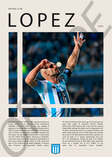 Lisandro Lopez "Licha" en Racing Temporada 2021