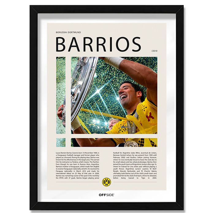 Lucas Barrios "La Pantera" en Borussia Dortmund Temporada 2010