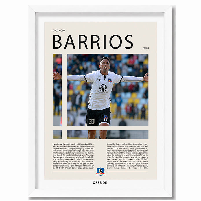 Lucas Barrios "La Pantera" en Colo Colo Temporada 2008