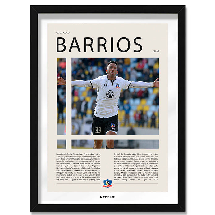 Lucas Barrios "La Pantera" en Colo Colo Temporada 2008