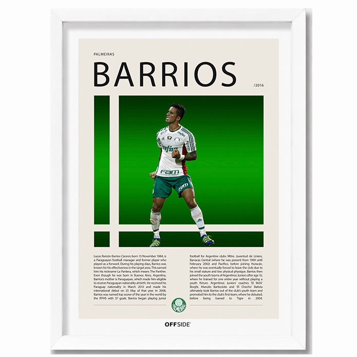 Lucas Barrios "La Pantera" en Palmeiras Temporada 2016