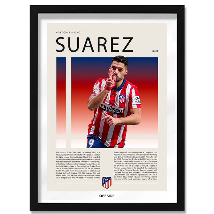 Luis Suarez "El Pistolero" en Atletico de Madrid Temporada 2021