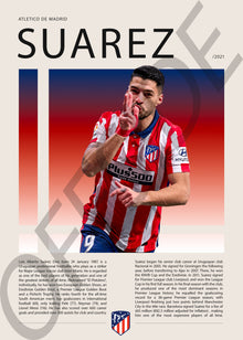 Luis Suarez "El Pistolero" en Atletico de Madrid Temporada 2021