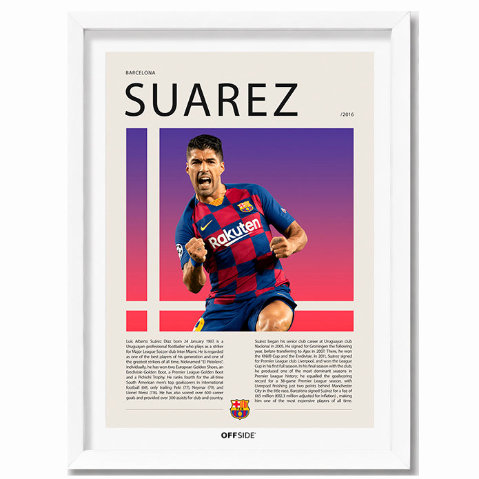 Luis Suarez "El Pistolero" en Barcelona Temporada 2016