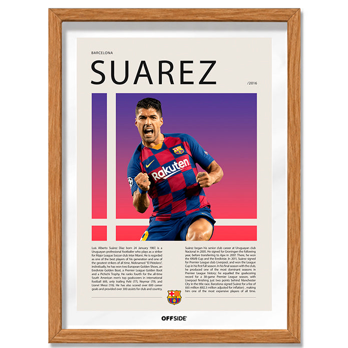 Luis Suarez "El Pistolero" en Barcelona Temporada 2016