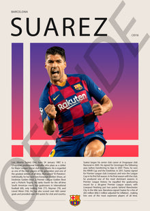 Luis Suarez "El Pistolero" en Barcelona Temporada 2016