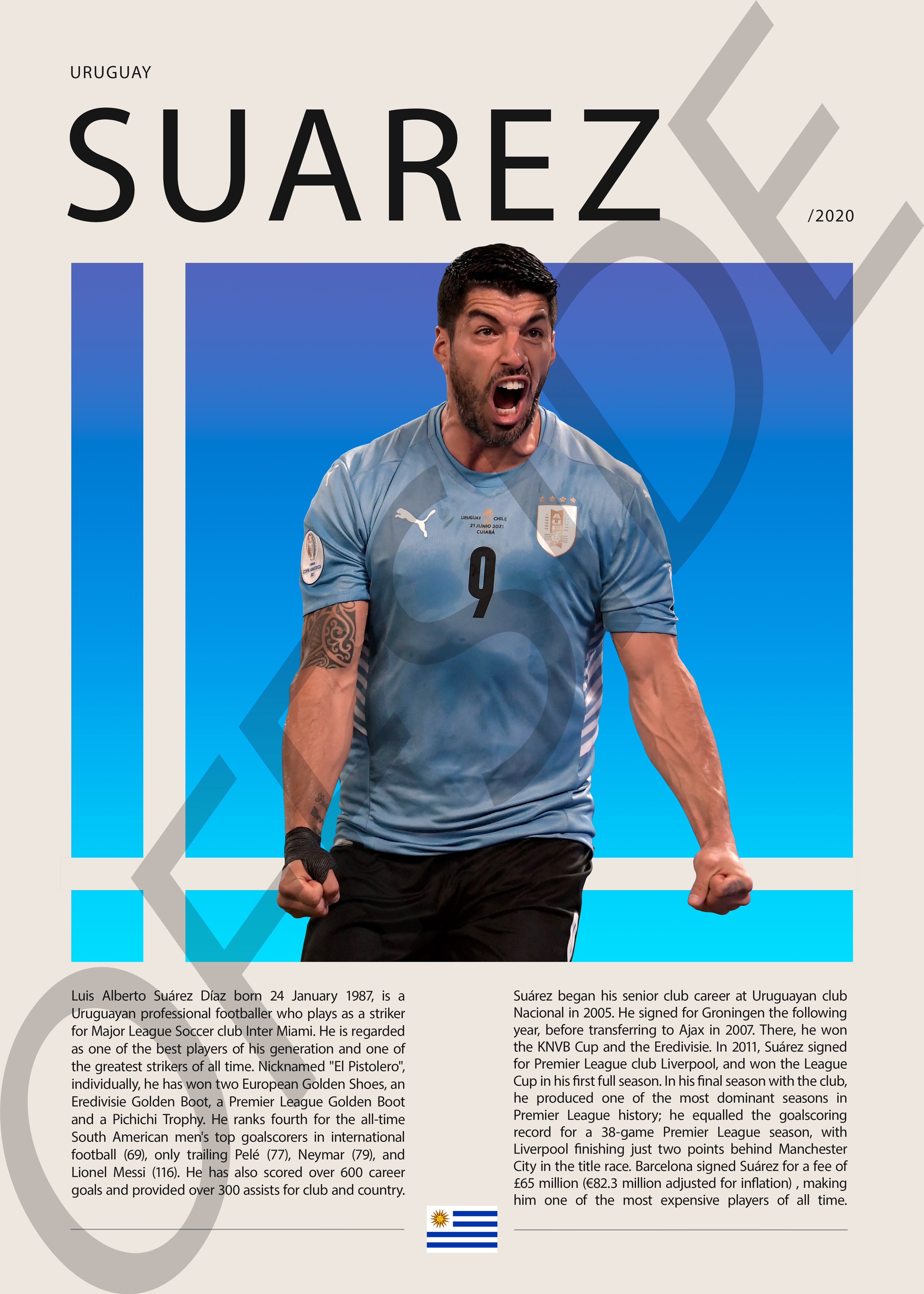 Luis Suarez "El Pistolero" en Uruguay Clasificatorias 2020