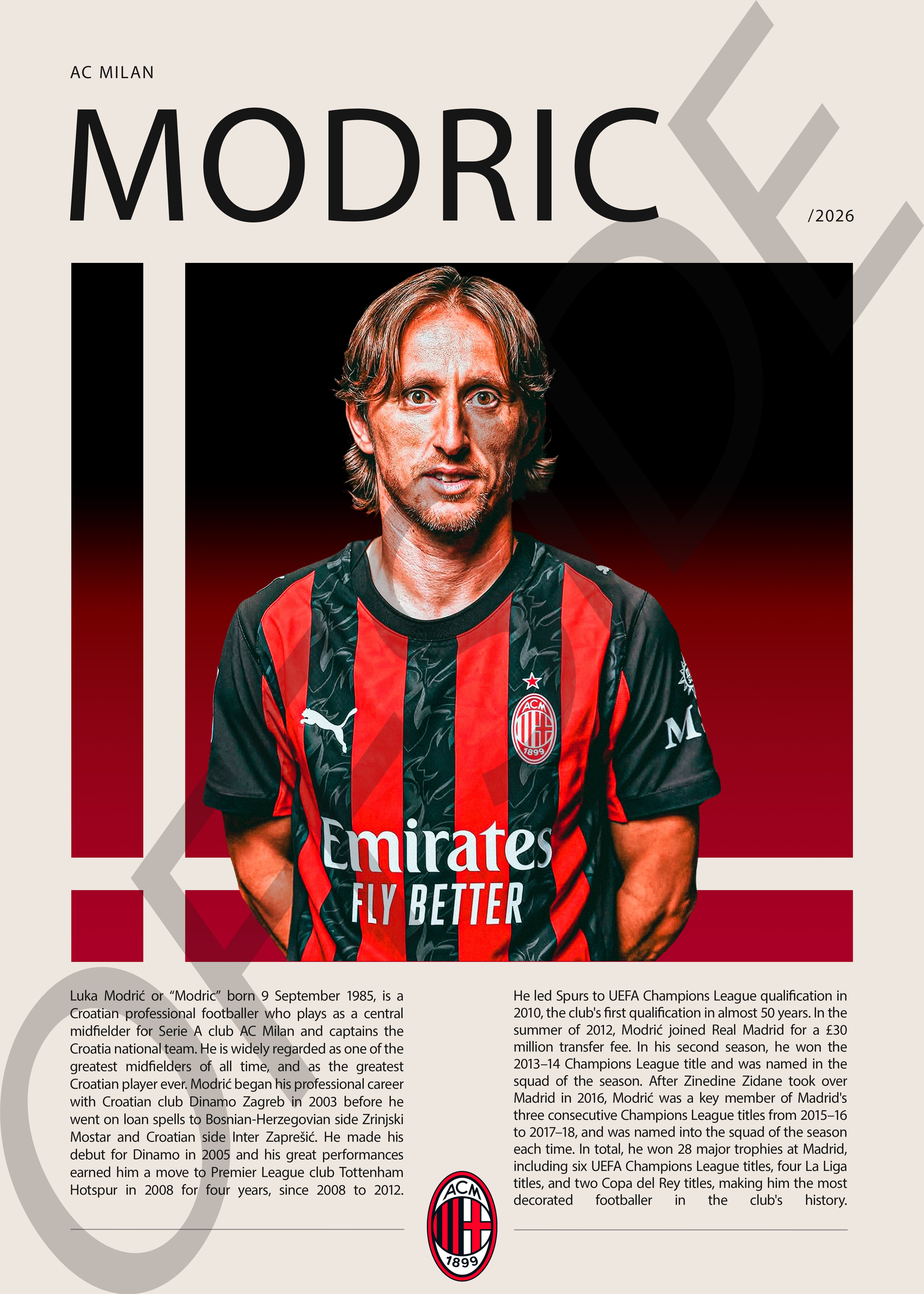 Luka Modric "Luka" en AC Milan Temporada 2026