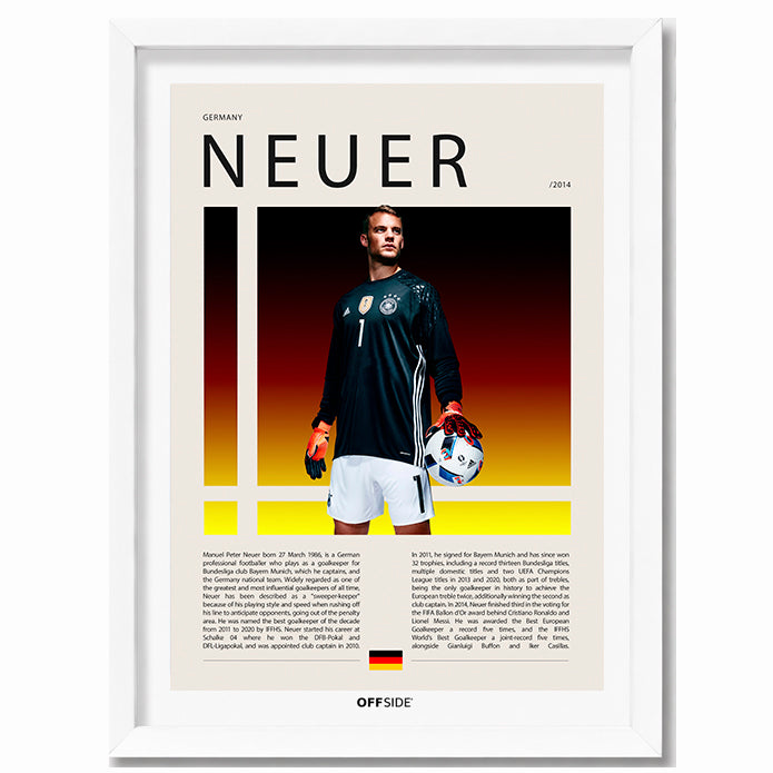 Manuel Neuer "Neuer" en Alemania Clasificatorias 2014