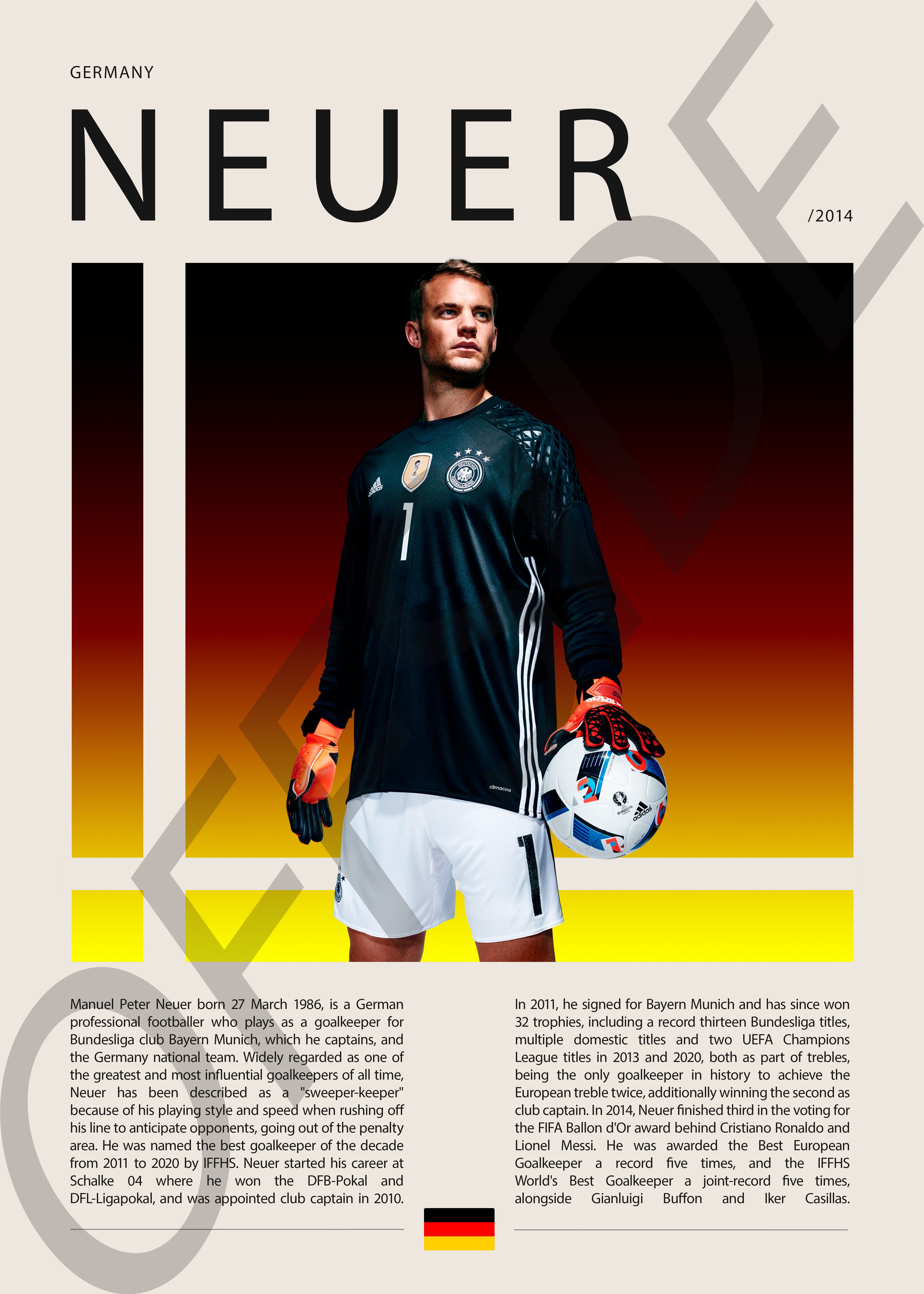 Manuel Neuer "Neuer" en Alemania Clasificatorias 2014