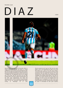 Marcelo Diaz "Chelo" en Racing Temporada 2020