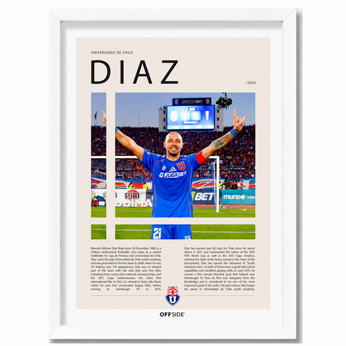 Marcelo Diaz "Chelo" en U. de Chile Temporada 1996