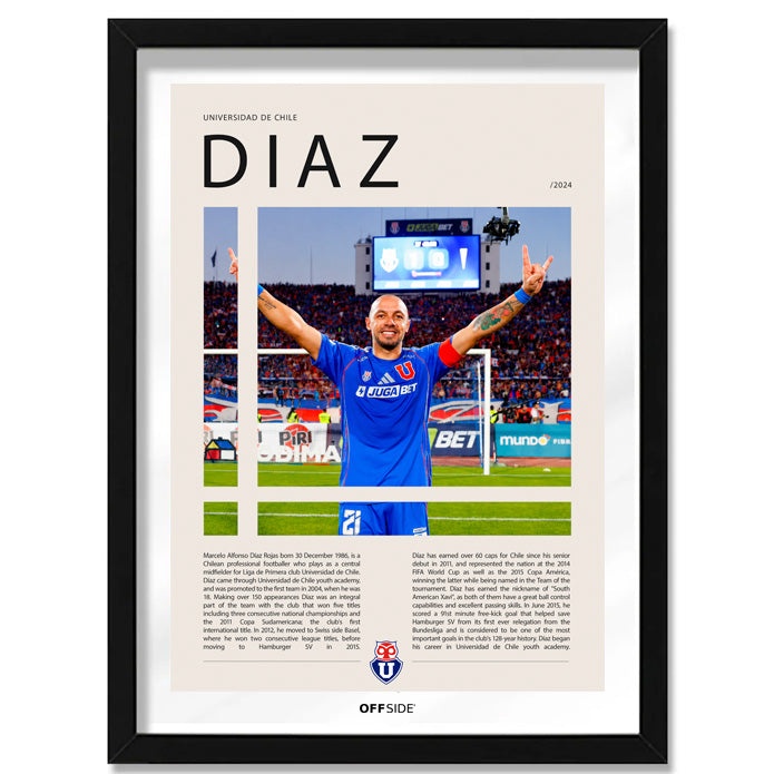 Marcelo Diaz "Chelo" en U. de Chile Temporada 1996