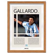 Marcelo Gallardo "El Muñeco" en Argentina Clasificatorias 2002