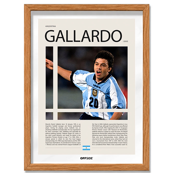 Marcelo Gallardo "El Muñeco" en Argentina Clasificatorias 2002