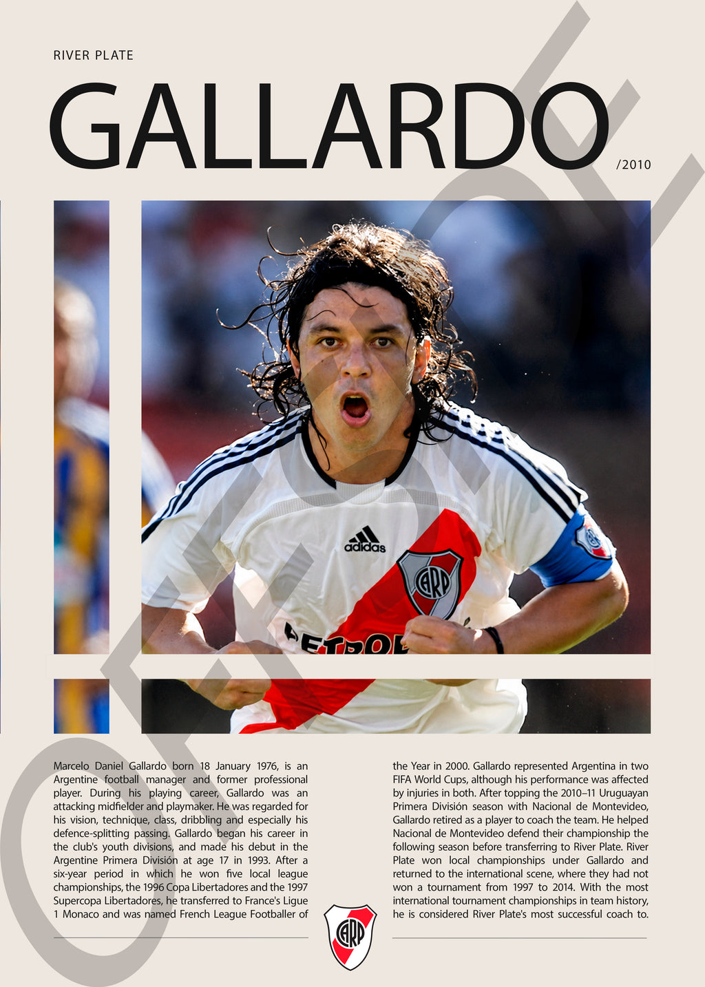 Marcelo Gallardo "El Muñeco" en River Plate Temporada 2010