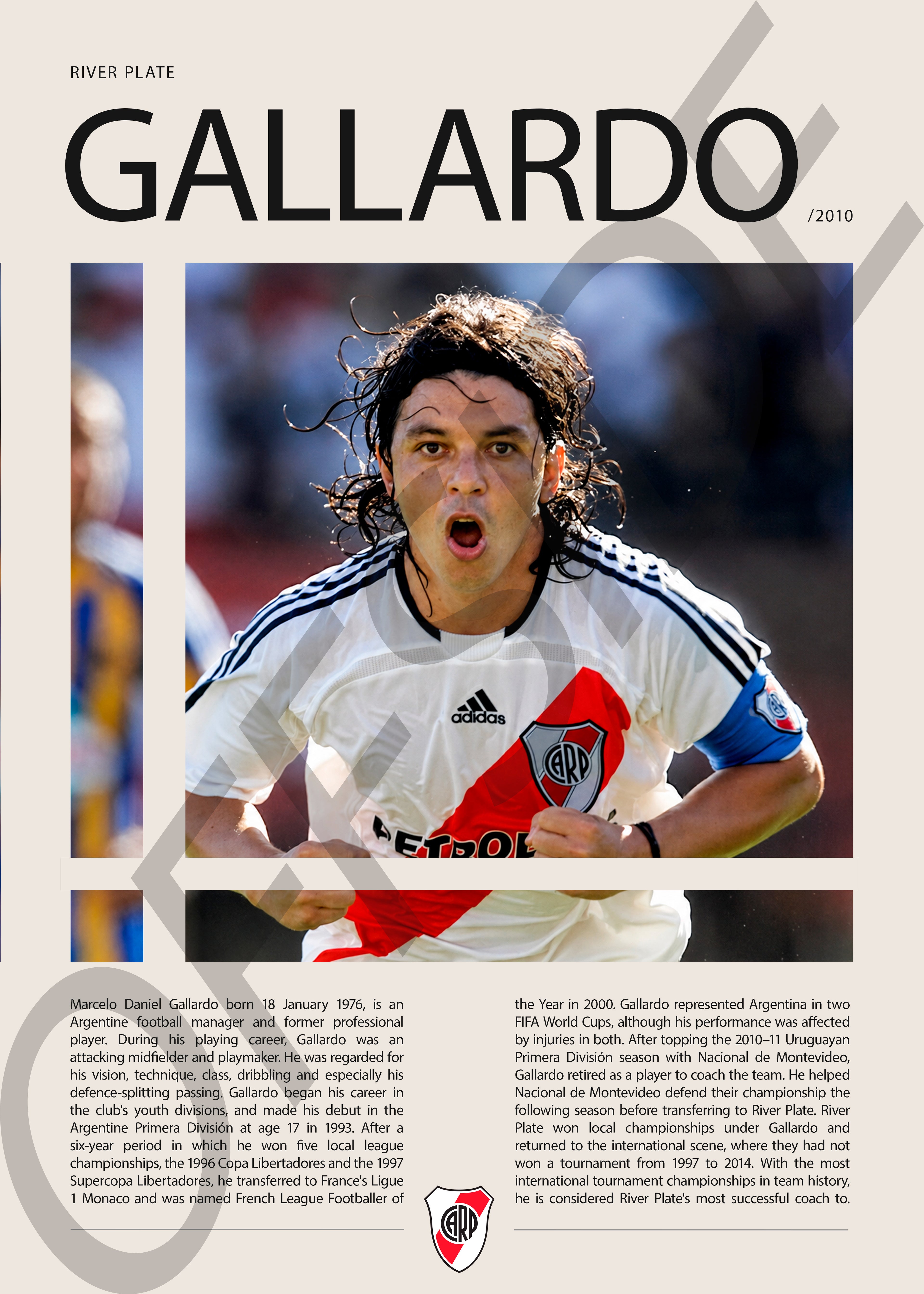 Marcelo Gallardo "El Muñeco" en River Plate Temporada 2010