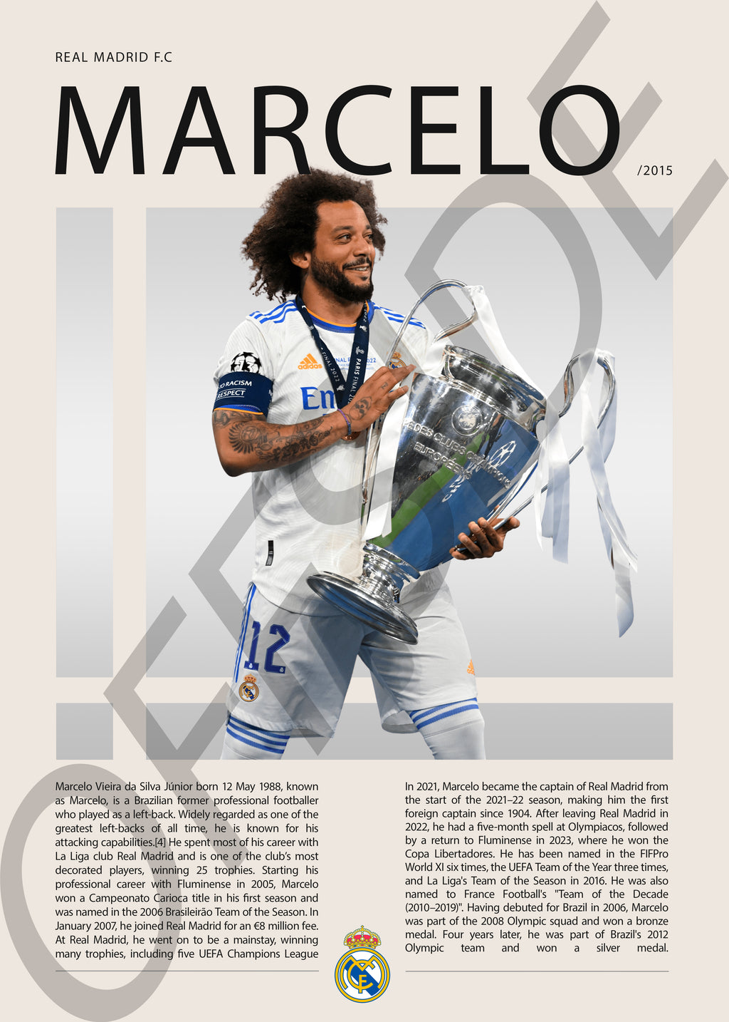 Marcelo Vieira "Marcelo" en Real Madrid Temporada 2015
