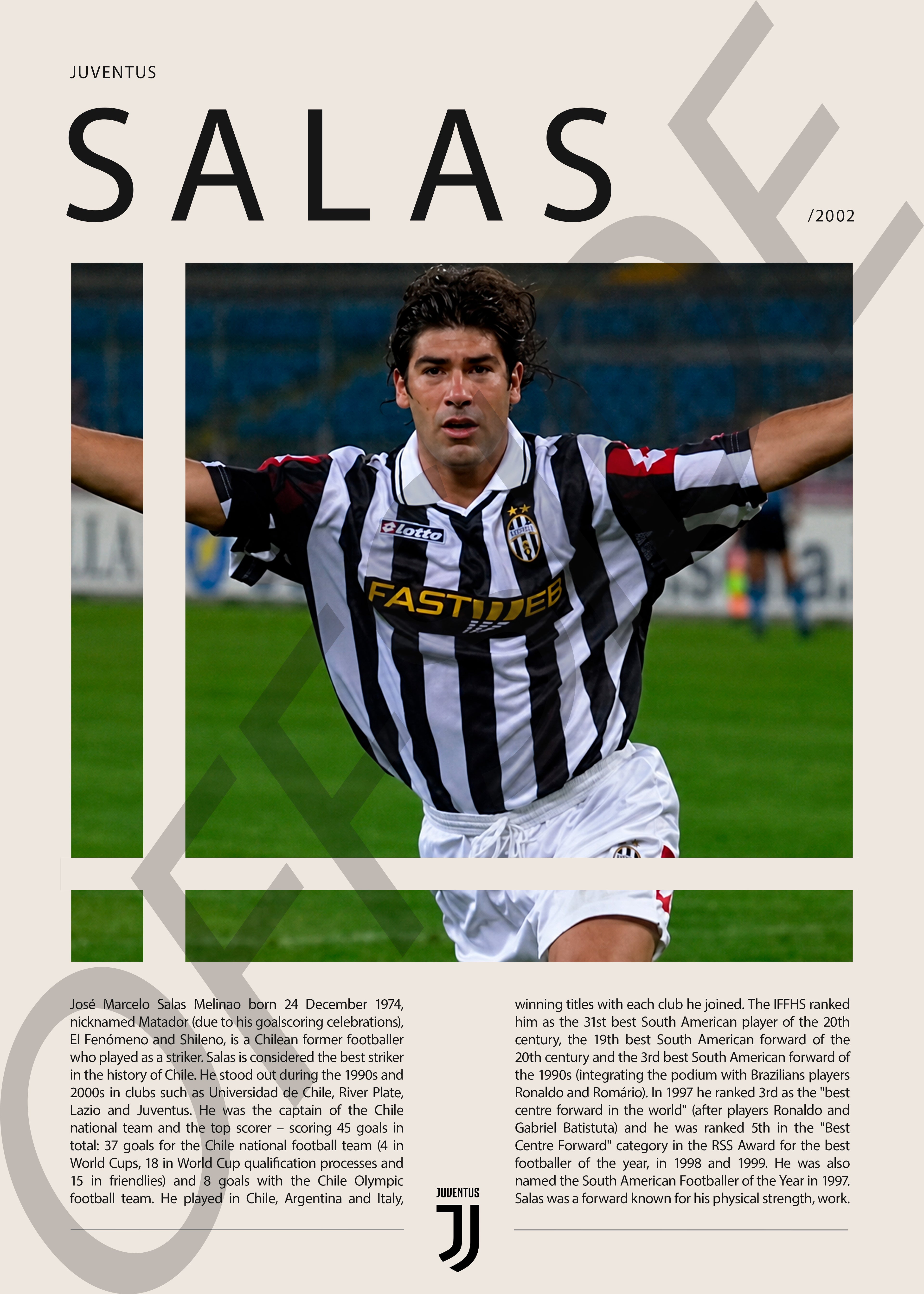 Marcelo Salas "El Matador" en Juventus Temporada 2002
