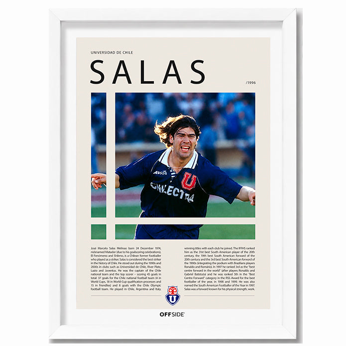 Marcelo Salas "El Matador" en U. de Chile Temporada 1996