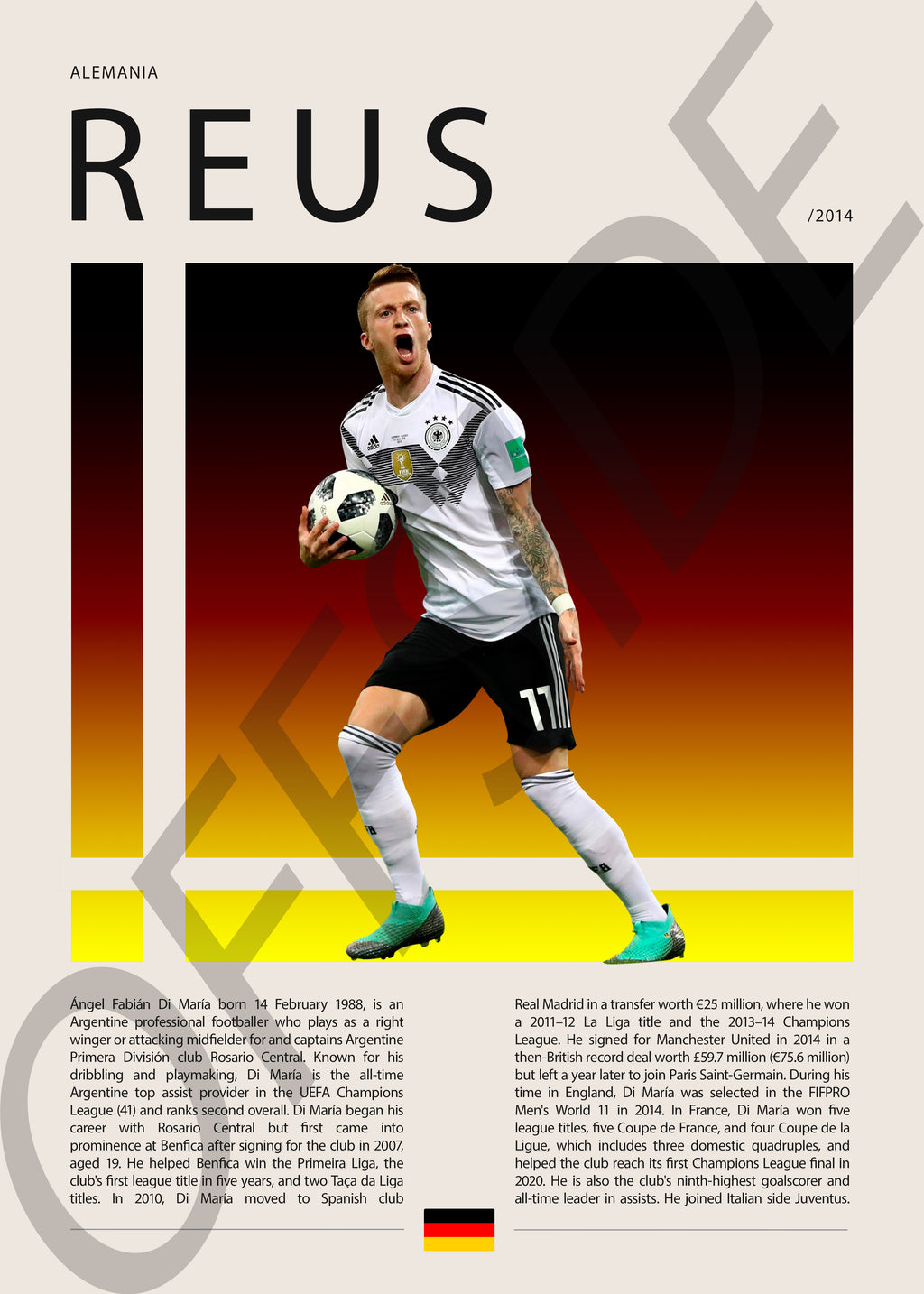 Marco Reus "Reus" en Alemania Clasificatorias 2014