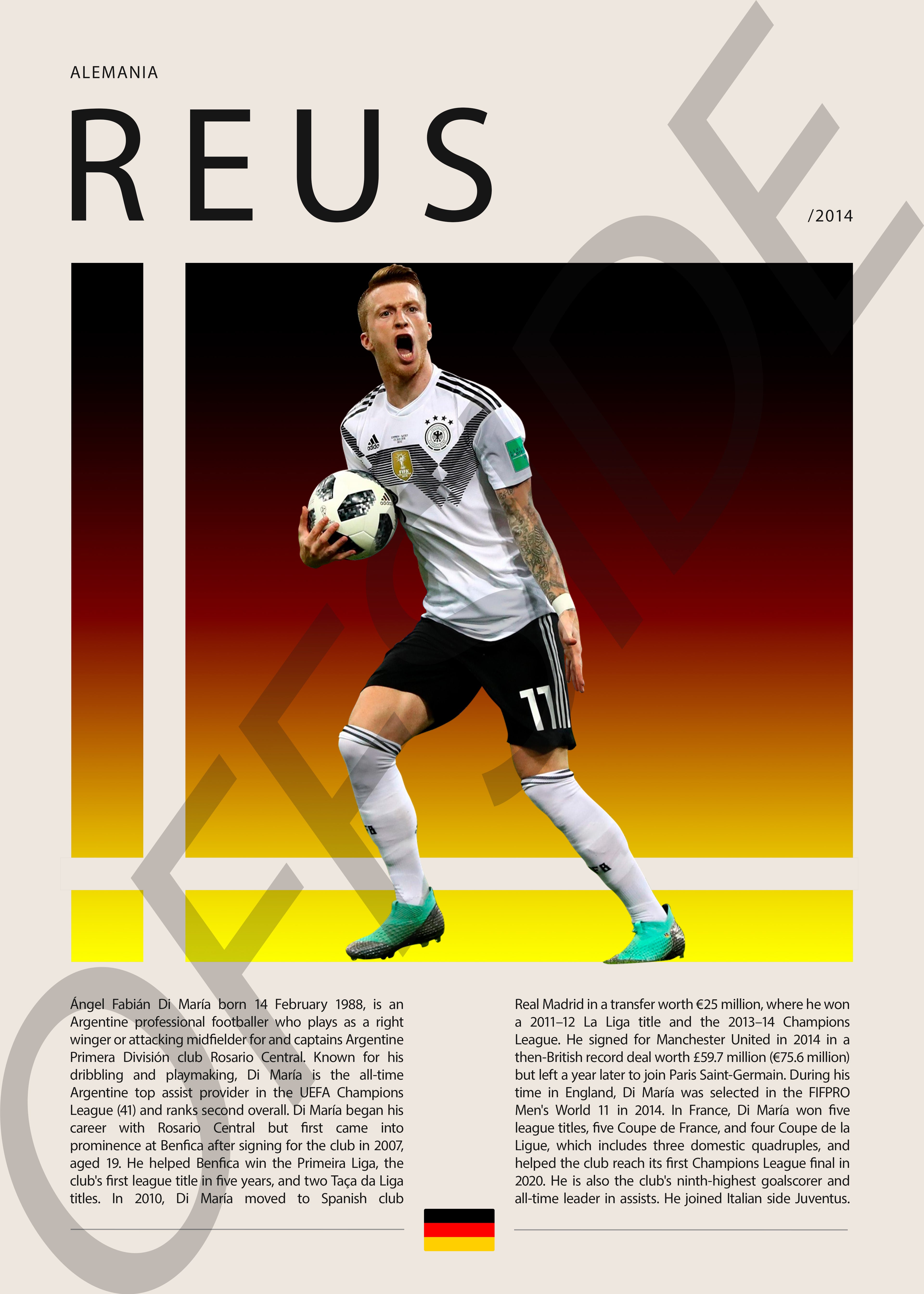Marco Reus "Reus" en Alemania Clasificatorias 2014