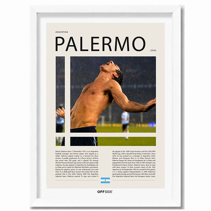 Martin Palermo "El Titan" en Argentina Clasificatorias 2006