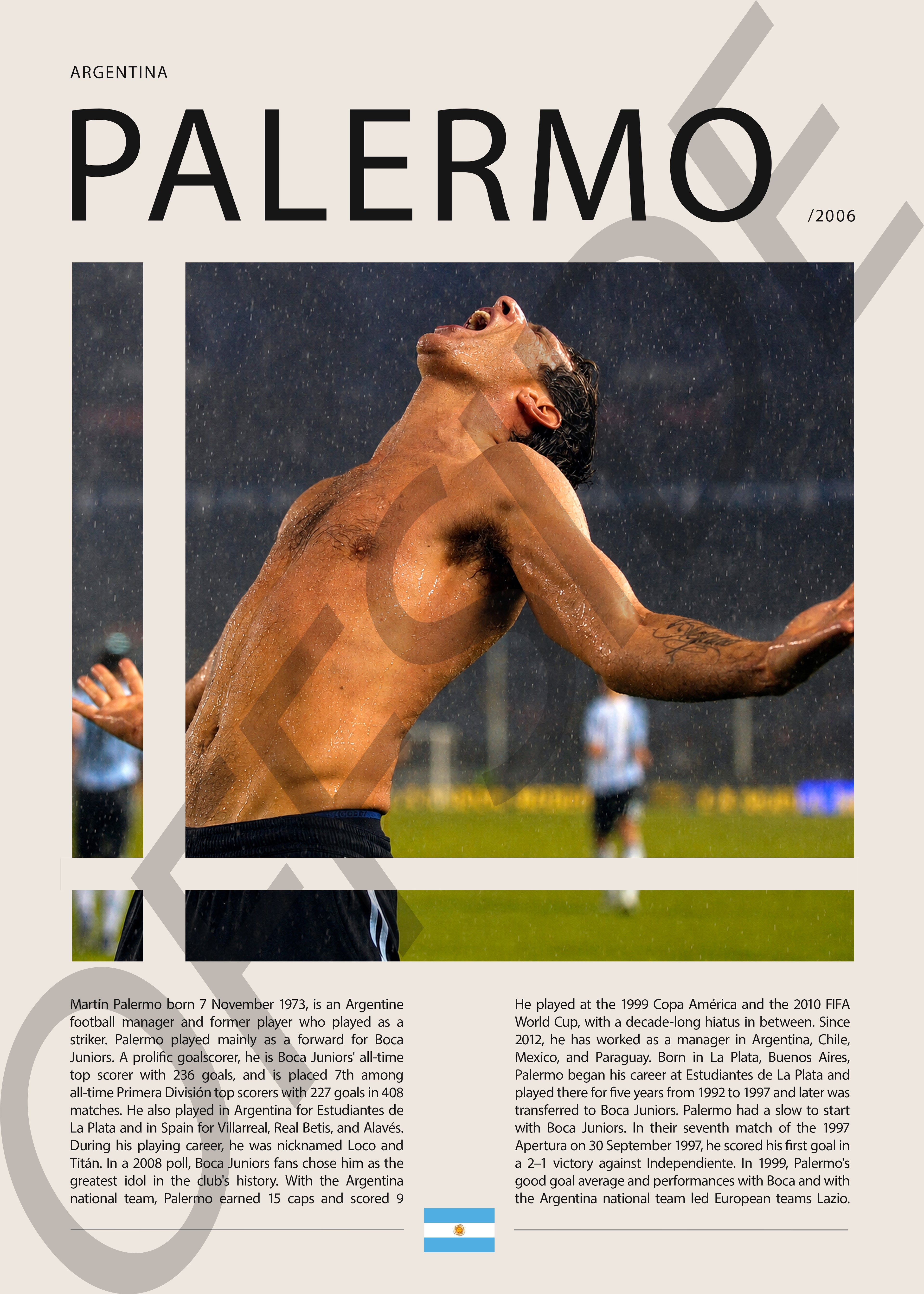 Martin Palermo "El Titan" en Argentina Clasificatorias 2006