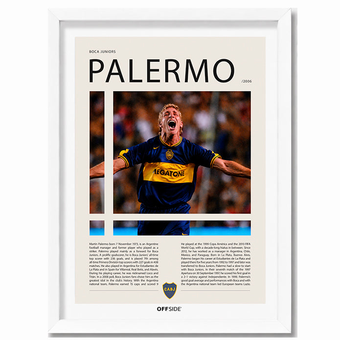Martin Palermo "El Titan" en Boca Junior Temporada 2006