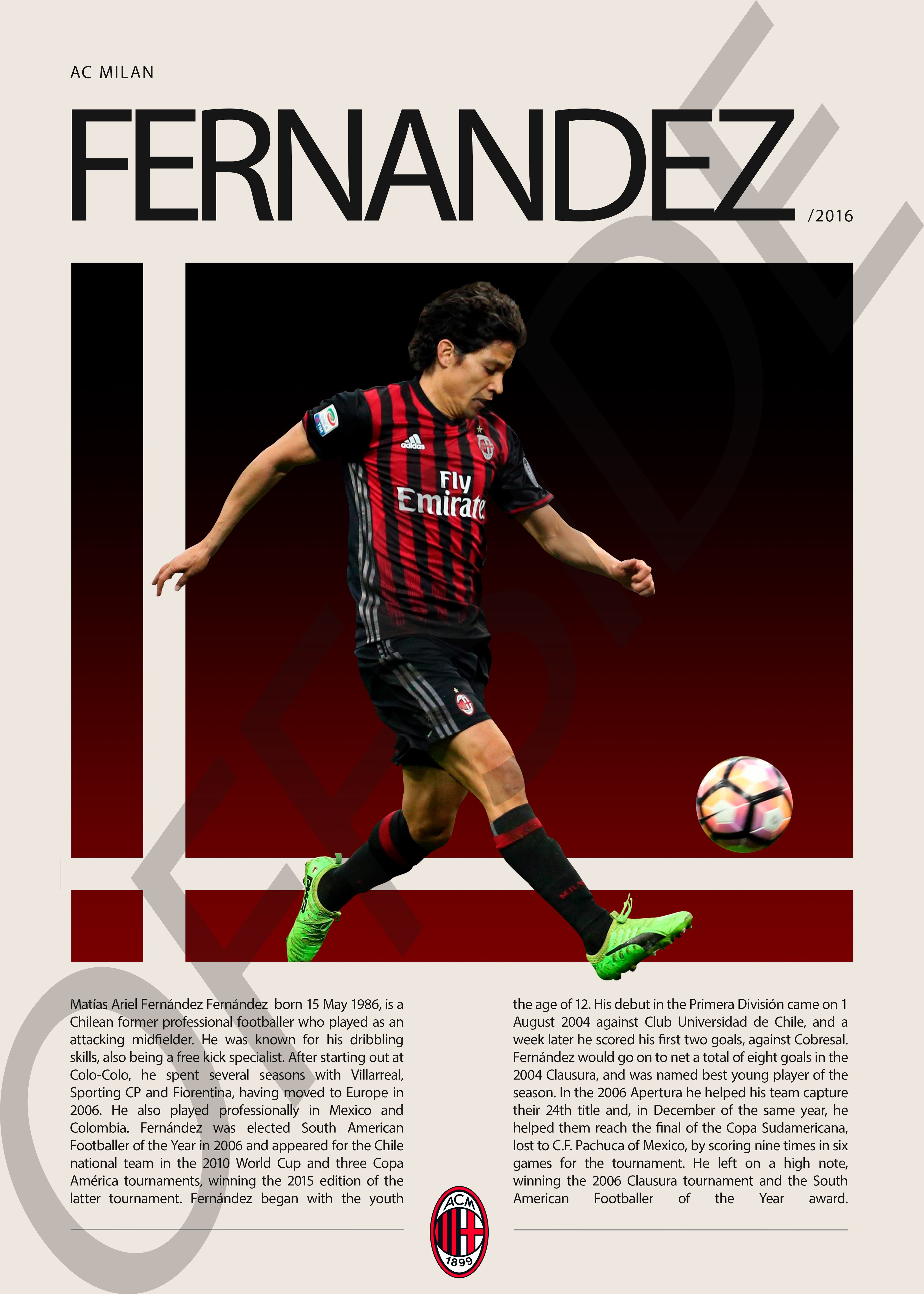 Matias Fernandez "Matigol" en AC Milan Temporada 2016