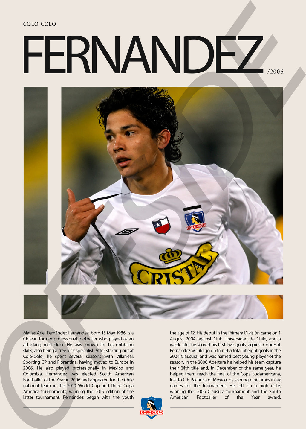 Matias Fernandez "Matigol" en Colo Colo Temporada 2006