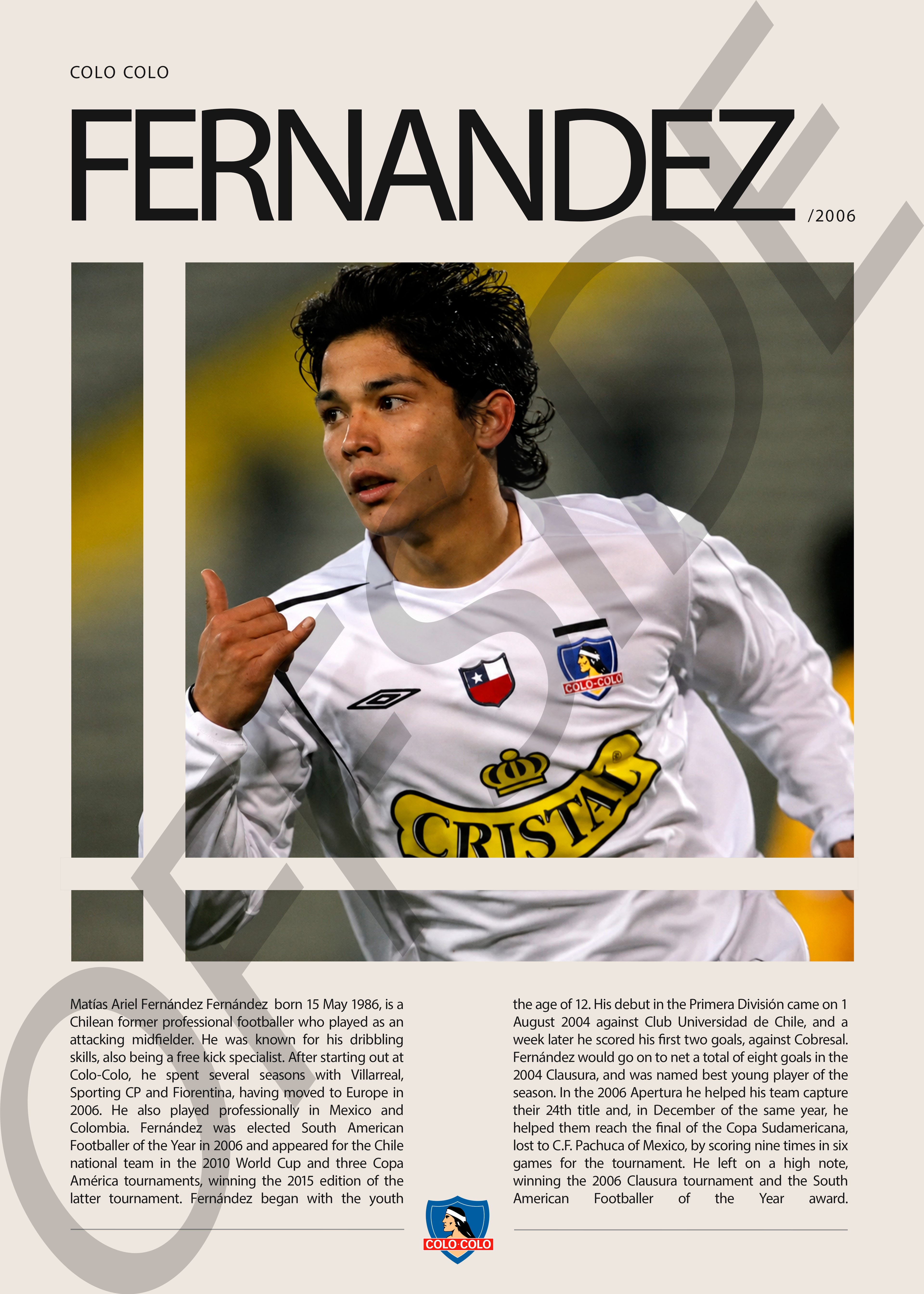 Matias Fernandez "Matigol" en Colo Colo Temporada 2006