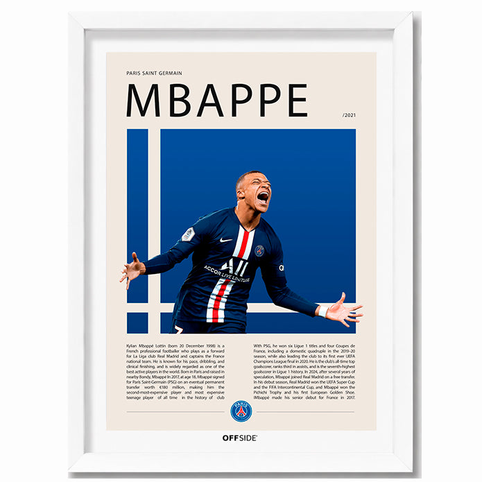 Kylian Mbappé "Kiki "Campeón con Paris Saint Germain 2024