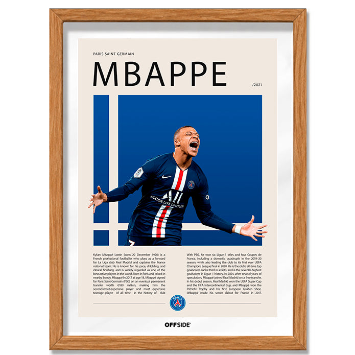 Kylian Mbappé "Kiki "Campeón con Paris Saint Germain 2024