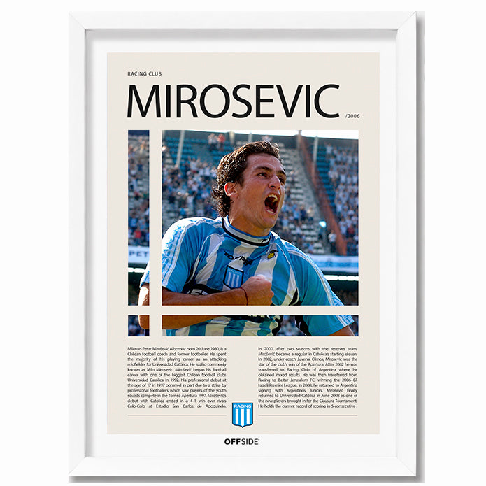 Milovan Mirosevic "Milo" en Racing Temporada 2006