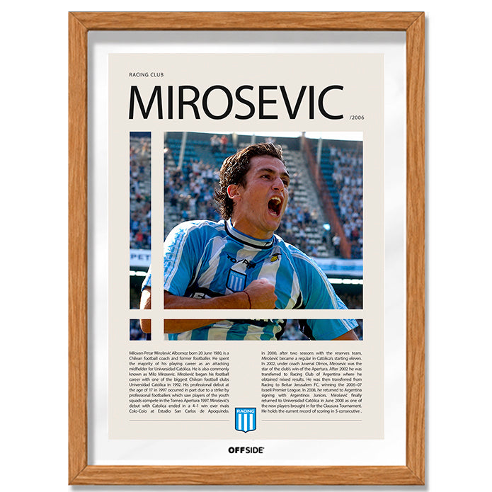 Milovan Mirosevic "Milo" en Racing Temporada 2006