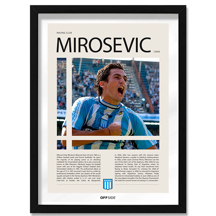 Milovan Mirosevic "Milo" en Racing Temporada 2006