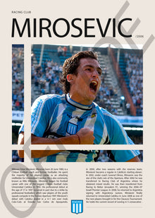 Milovan Mirosevic "Milo" en Racing Temporada 2006