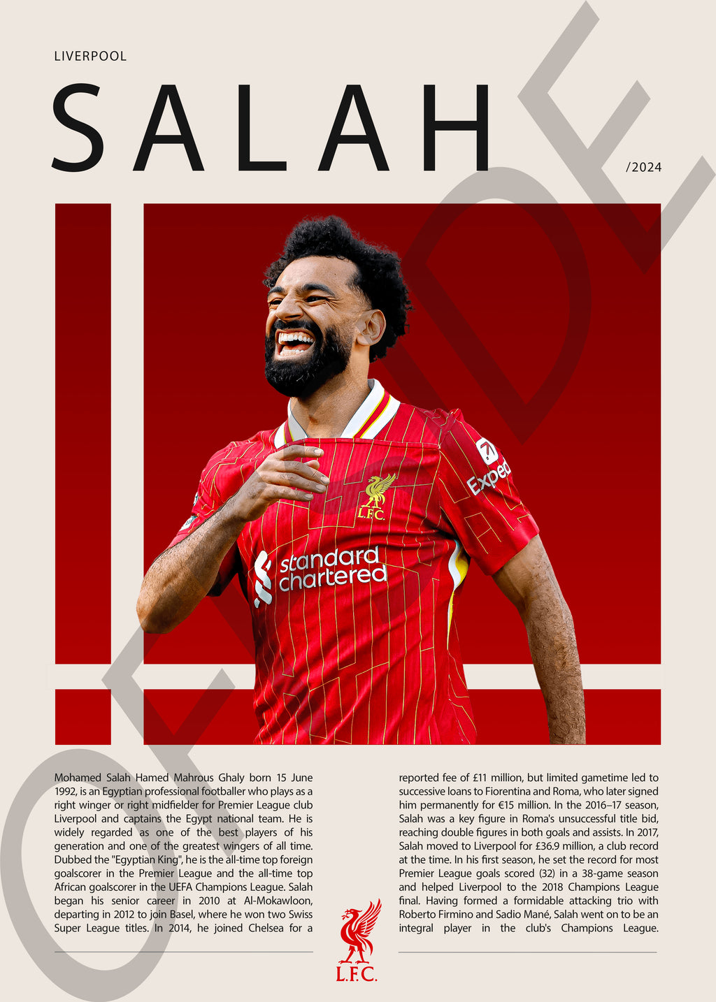 Mohamed Salah "El Faraon" en Liverpool Temporada 2024