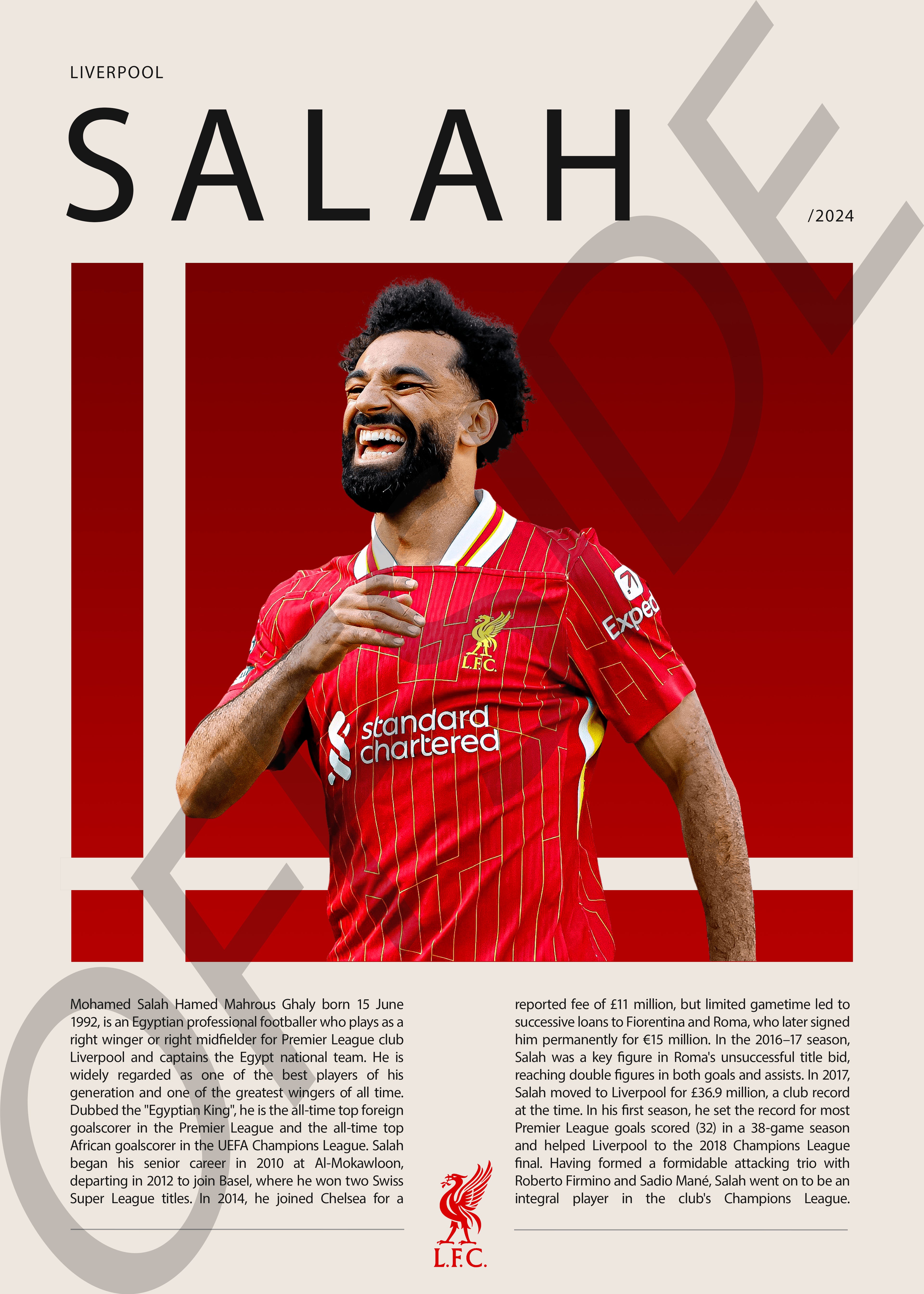 Mohamed Salah "El Faraon" en Liverpool Temporada 2024