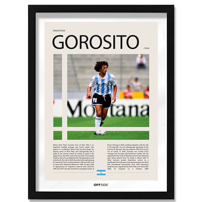 Nestor Gorosito "Pipo" en Argentina Clasificatorias 1994